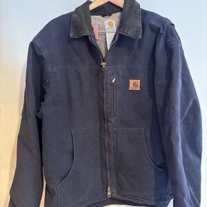 Carhartt Sherpa lined Men's Dark Blue Field Jacket